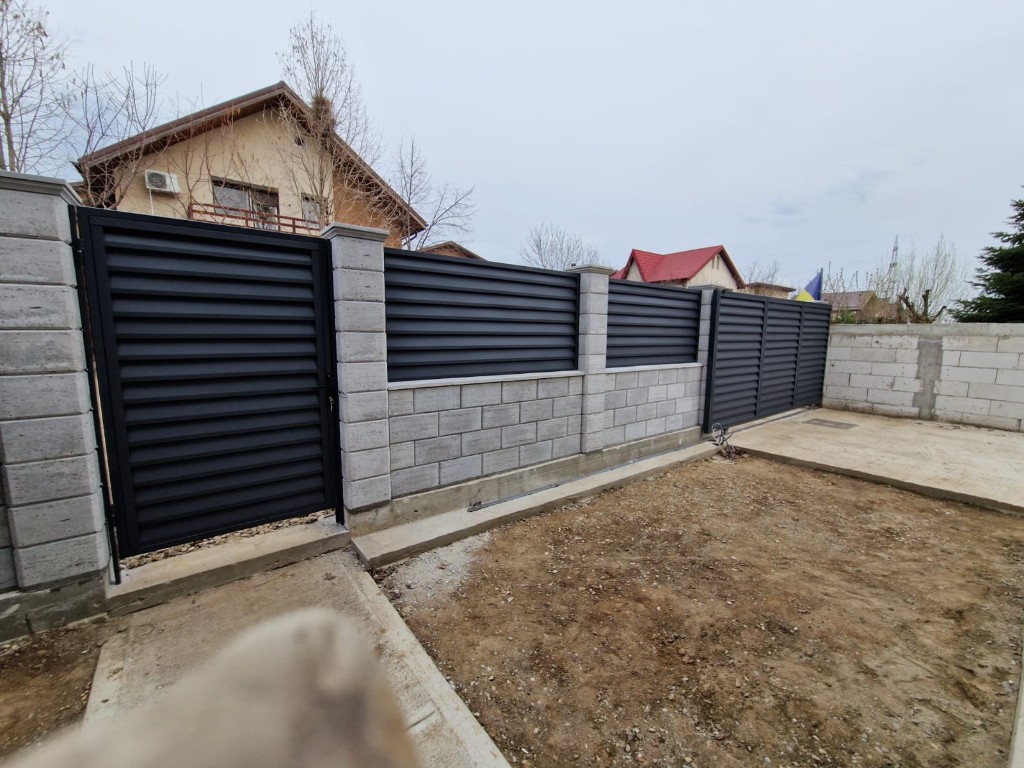 Proiect gard metalic MX 25 Metallic Group