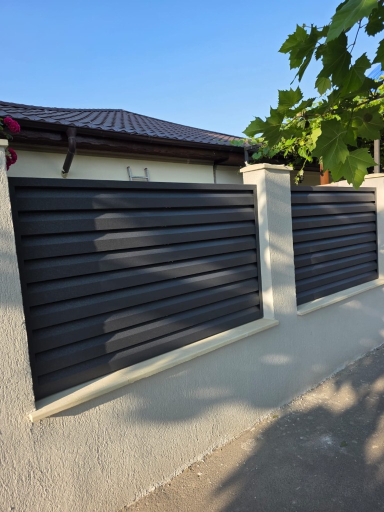 Proiect gard metalic MX 60 Metallic Group